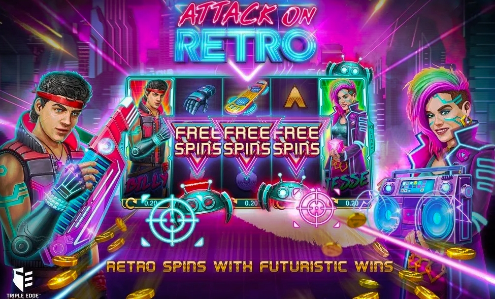 Игровой автомат Attack on Retro